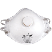 Respirateur contre les particules, N95, Certifié NIOSH, Moyen/grand SAS498 | Zenith Safety Products
