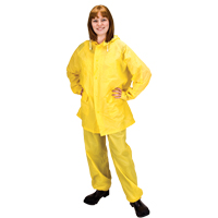 RZ300 Rain Suit, PVC, Small, Yellow SEH092 | Zenith Safety Products
