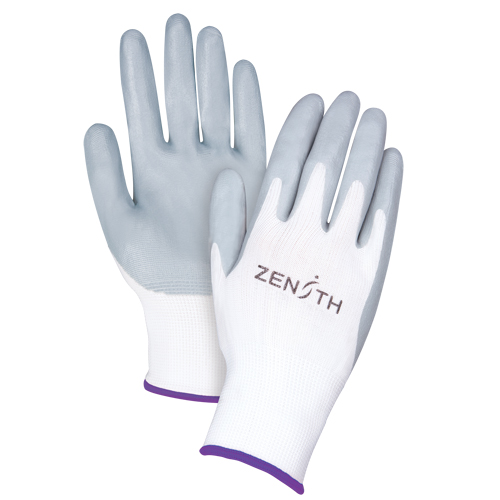 SAM629 Lightweight Breathable Coated Gloves, 6/X-Small, Foam Nitrile Coating, 13 Gauge, Polyester Shell