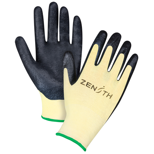SAP926R Gants r&eacute;sistants &agrave; la coupe avec prise sup&eacute;rieure, Taille 2T-Grand, Calibre 13, Rev&ecirc;tement Mousse de nitrile, Enveloppe en Aramide, ANSI/ISEA 105 niveau 3/EN 388 niveau 5