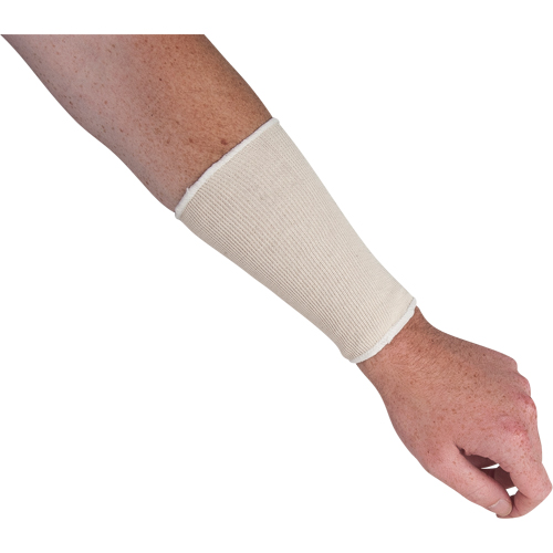 SAQ743 Manchettes, 8", Coton, Beige