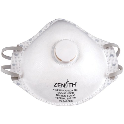SAS498 Respirateur contre les particules, N95, Certifi&eacute; NIOSH, Moyen/grand