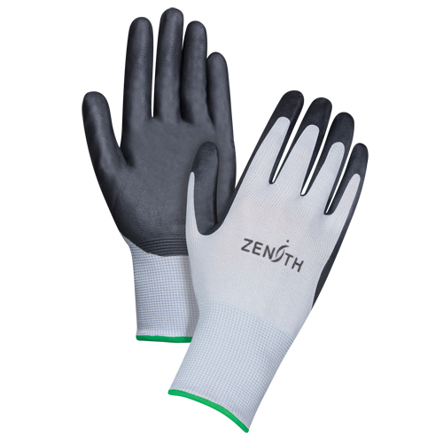 SBA613 Lightweight Breathable Coated Gloves, 8/Medium, Foam Nitrile Coating, 13 Gauge, Polyester Shell