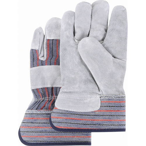 SD603R Gants d'ajusteur de qualit&eacute; sup&eacute;rieure, T-Grand, Paume en Cuir de vache refendu, Doublure en Coton