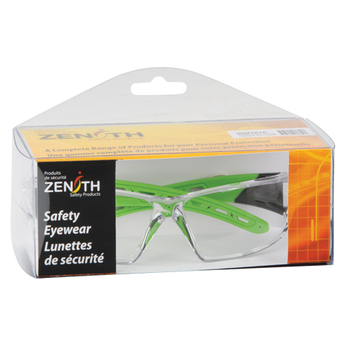 SDN701R Z2500 Series Safety Glasses, Clear Lens, Anti-Scratch, ANSI Z87+/Meets/Exceeds CSA Z94.3