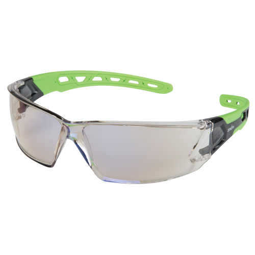 SDN705 Z2500 Series Safety Glasses, Indoor/Outdoor Mirror Lens, Anti-Scratch, ANSI Z87+/Meets/Exceeds CSA Z94.3