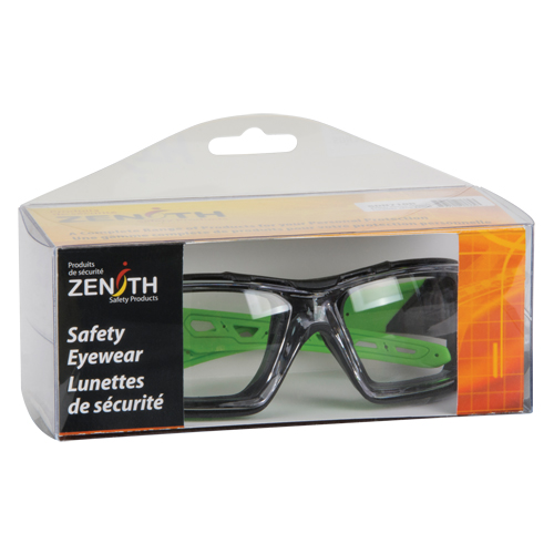 SDN710R Z2500 Series Safety Glasses, Clear Lens, Anti-Fog, ANSI Z87+/Meets/Exceeds CSA Z94.3