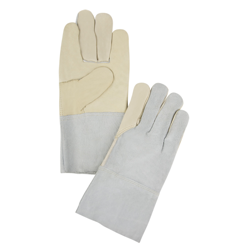 Gants D'équitation Mountain Horse En Cuir - Paume Et Crochet - Taille GRAND - Neufs
