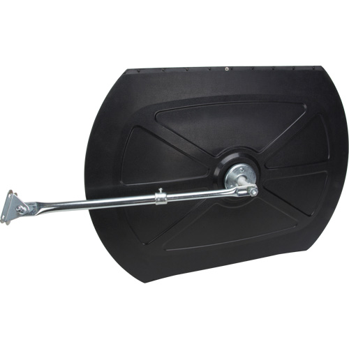 SDP531 Miroir convexe rectangulaire/rond avec bras t&eacute;lescopique, 24" h x 36" la, Int&eacute;rieur/Ext&eacute;rieur