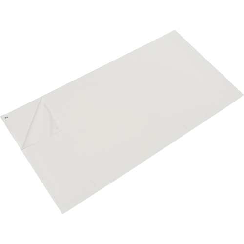 SDT002 Peel-Away Cleanroom Mat Refills, 1.57 mils Thick, 3' W, 3-3/4' L x White