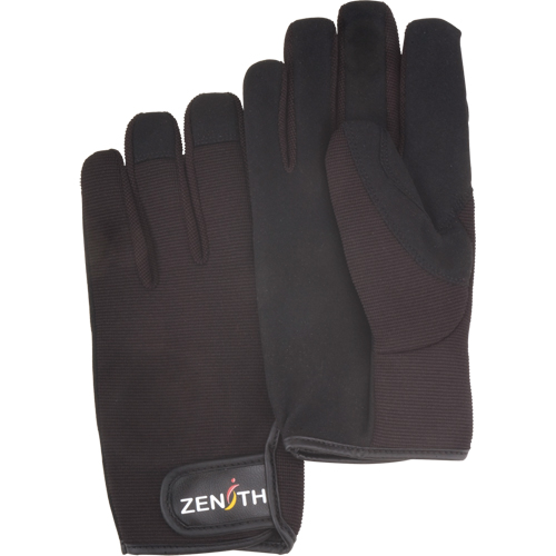 SEB047 Gants pour m&eacute;canicien ZM100, Paume Synth&eacute;tique, Taille Moyen