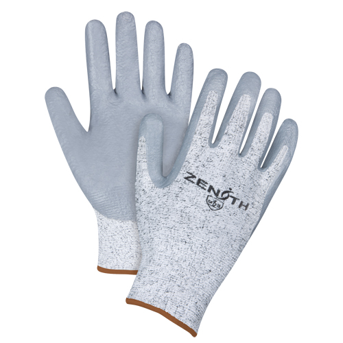 SEB092 Seamless Stretch Cut-Resistant Gloves, Size Large/9, 13 Gauge, Nitrile Coated, HPPE Shell, ANSI/ISEA 105 Level 2/EN 388 Level 3