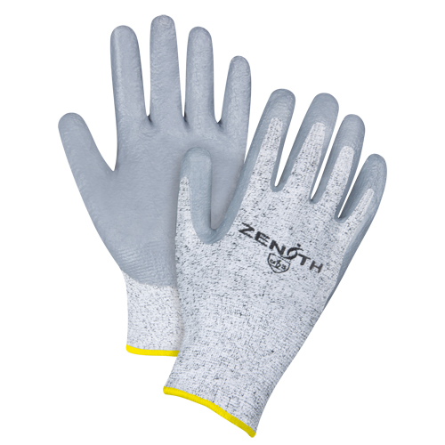 SEB094 Seamless Stretch Cut-Resistant Gloves, Size 2X-Large/11, 13 Gauge, Nitrile Coated, HPPE Shell, ANSI/ISEA 105 Level 2/EN 388 Level 3