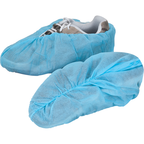 SEC389 Couvre-chaussures, Grand, Polypropyl&egrave;ne, Bleu