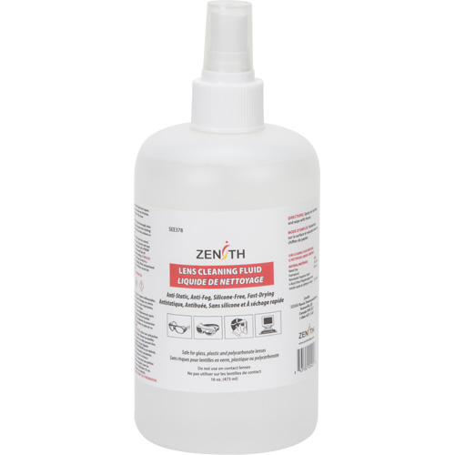 Zenith Safety Products AntiFog Lens Cleaner, 473 ml Zenith Safety