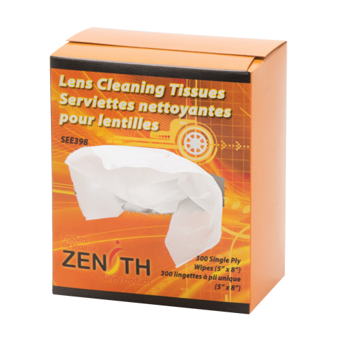 SEE398 Lens Cleaning Tissues, 5" x 8", 300 /Pkg.