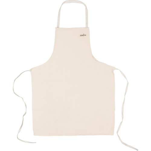 SEE852 Apron, Cotton, 36" L x 29" W, Natural