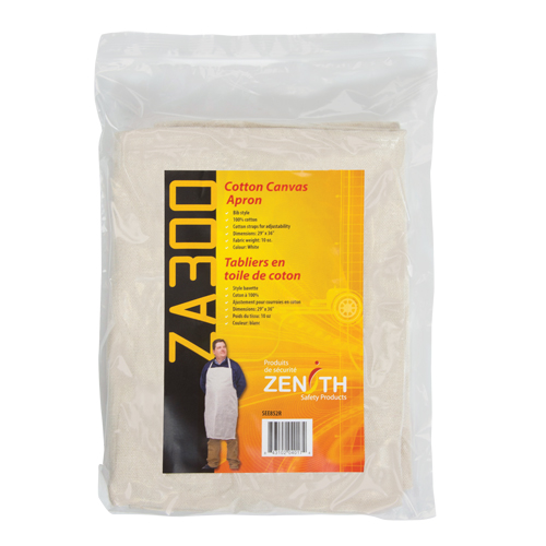 SEE852R Tablier, Coton, 36" lo x 29" la, Naturel