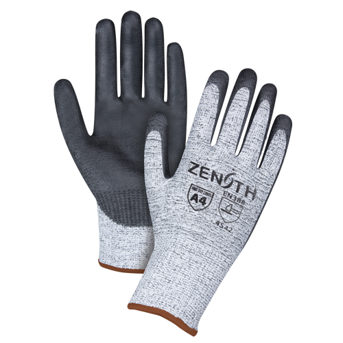 SEF167R Gants &eacute;lastiques sans coutures r&eacute;sistants &agrave; la coupe, Taille 8, Calibre 13, Rev&ecirc;tement Polyur&eacute;thane, Enveloppe en PEHP, EN 388 niveau 5