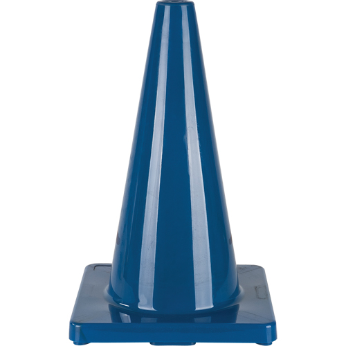SEH136 Coloured Traffic Cone, 18", Blue