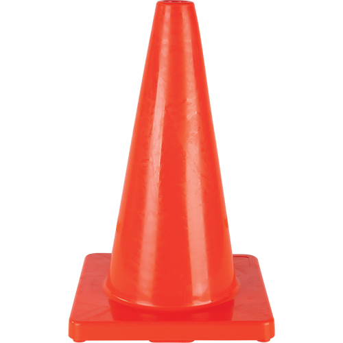 SEH138 Coloured Traffic Cone, 18", Orange