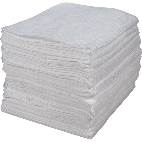 Zenith Safety Products Bonded Sorbent Pad, Oil Only, 15