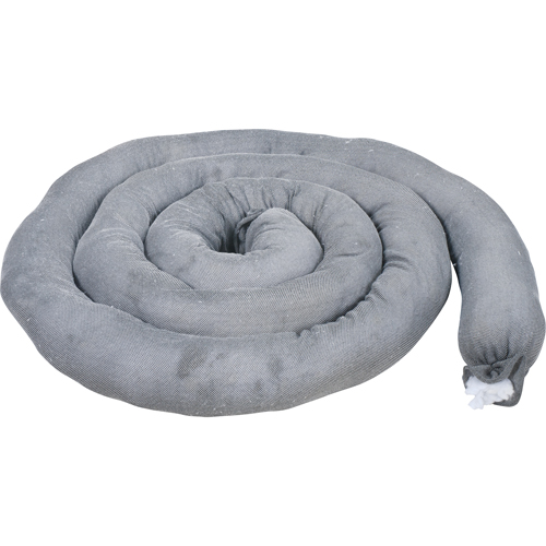 SEI048 Sorbents Socks, Universal, 40 gal. Absorbancy, 3" W x 10' L, Pack of 10