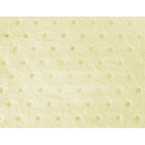 SEI970 Industrial-Grade Fine Fibre Sorbent Pads, Hazmat, 15" x 17", 40 gal. Absorbancy