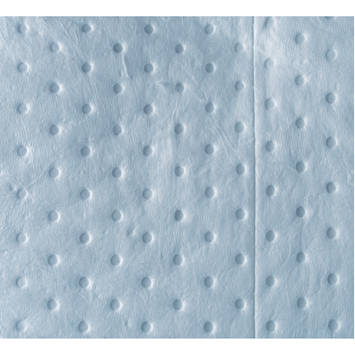 SEJ186 Premium Blue Bonded Sorbent Pads, Oil Only, 15" x 18", 30 gal. Absorbancy