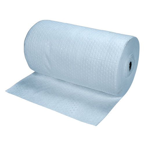 SEJ193 Rouleaux absorbants li&eacute;s bleus de premi&egrave;re qualit&eacute;, Poids moyen, 150' lo x 30" la, Absorption 40 gal.