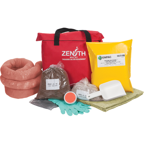 SHP080 Western Canada Spill Kit, Hazmat, Bag, 17 US gal. Absorbancy