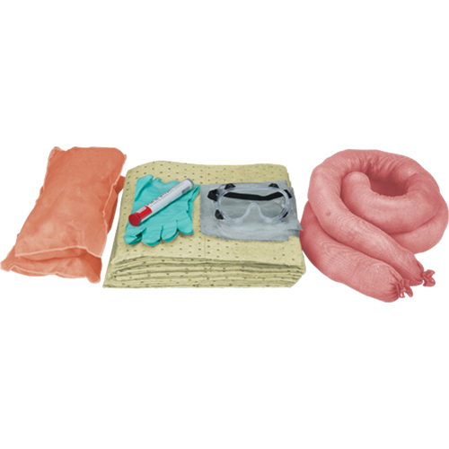 SEJ851 Premium 10-Gallon Vehicle Spill Replacement Kit, Hazmat