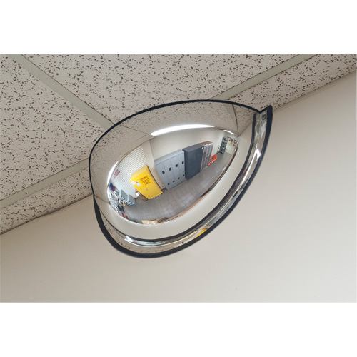 SEJ879 180° Dome Mirror, Half Dome, Open Top, 20" Diameter