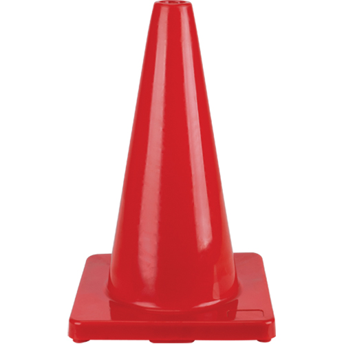 SEK283 C&ocirc;ne de couleur pour la signalisation, 18", Rouge