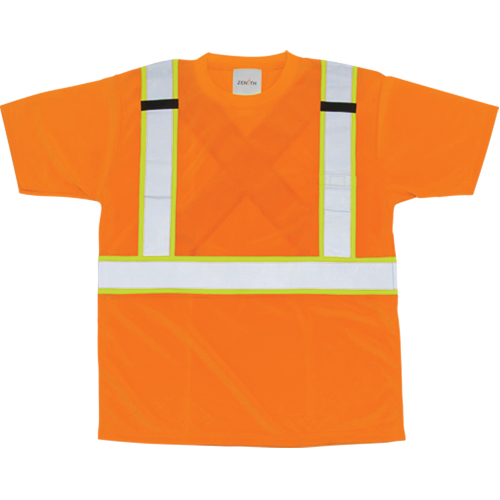 SEL243 CSA Compliant T-Shirt, Polyester, Medium, Orange