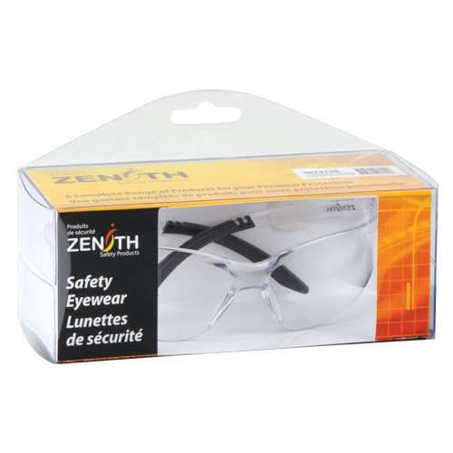 SET315R Z2400 Series Safety Glasses, Clear Lens, Anti-Scratch, ANSI Z87+