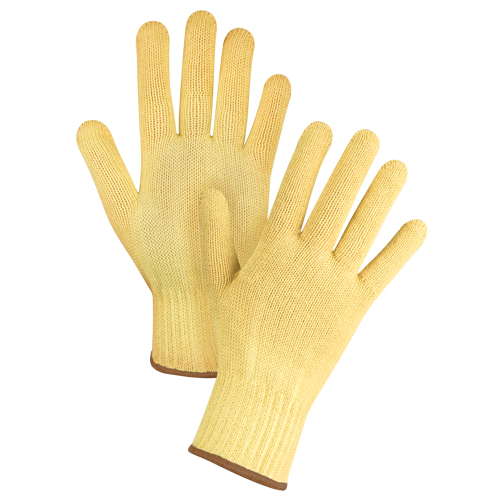 SFP794 Gants tricot&eacute;s sans couture, Taille Grand/9, Calibre 7, Enveloppe en Kevlar, ASTM ANSI niveau A2/EN 388 niveau 3