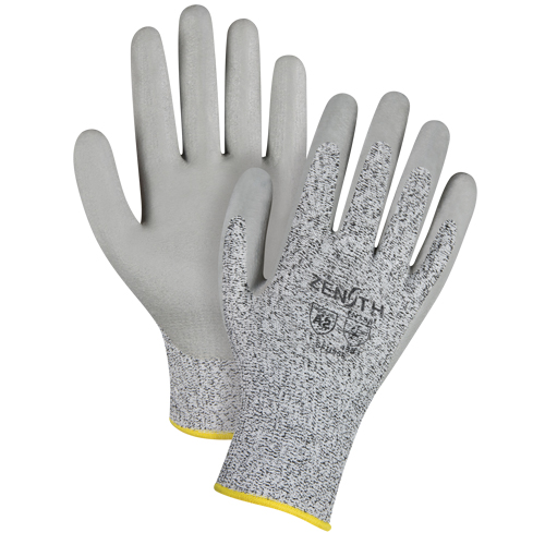 SFU852 Seamless Stretch Cut-Resistant Gloves, Size Small/7, 13 Gauge, Foam Nitrile Coated, HPPE Shell, ANSI/ISEA 105 Level 2/EN 388 Level 3