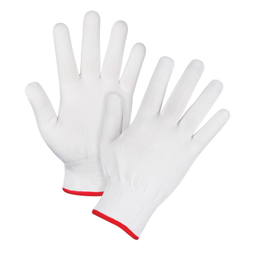 SGC362 Gants tricot&eacute;s sans couture, Polyester, Calibre 15, Dames