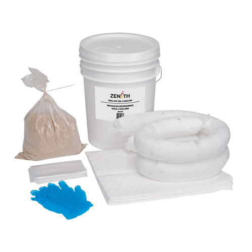 SGD798 Spill Kit, Oil Only, Pail, 5 US gal. Absorbancy