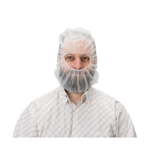 SGF184 Disposable Hood, Polypropylene, White