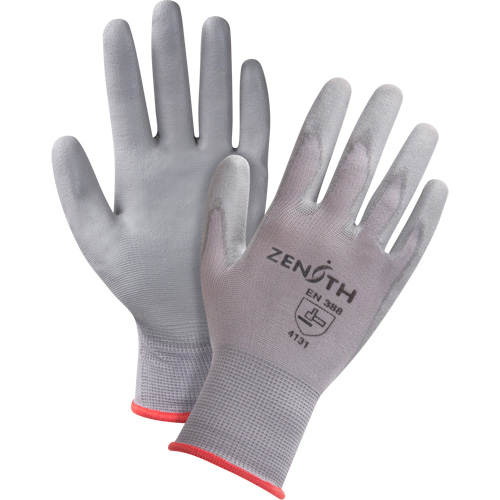 SGI151 DMF-Free Coated Gloves, 7/Small, Polyurethane Coating, 15 Gauge, Nylon Shell