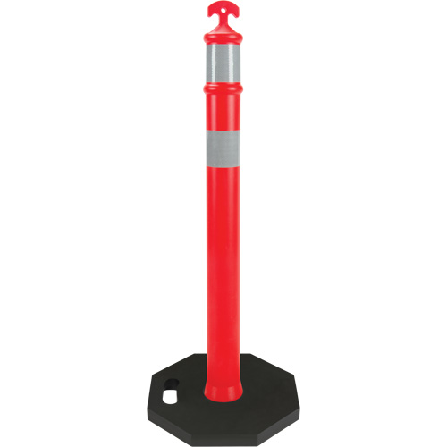 SGJ239 High-Visibility Delineator Post, 42" H, Orange