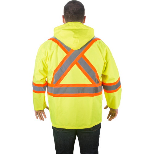 SGM194 Imperm&eacute;able RZ1000, Polyester, Petit, Jaune lime haute visibilit&eacute;