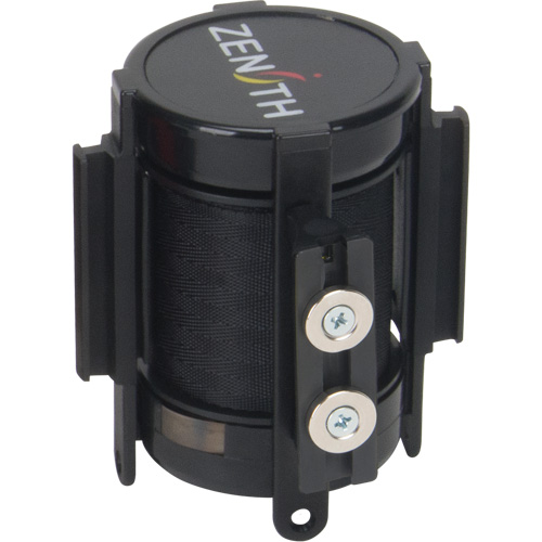 SGO652 Cassette de ruban magn&eacute;tique pour barri&egrave;re de contr&ocirc;le des foules personnalis&eacute;e, 7', Ruban Noir