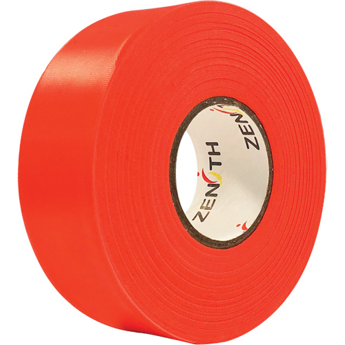 SGQ805 Ruban de signalisation, 1,1875" la x 164' lo, Orange fluorescent