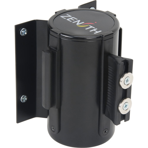 SGR002 Barri&egrave;re &agrave; fixation murale avec ruban magn&eacute;tique, Acier, Fixation par vis, 7', Ruban Bleu