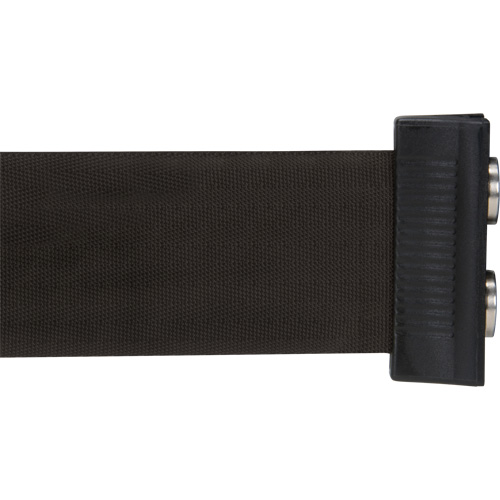 SGO652 Cassette de ruban magn&eacute;tique pour barri&egrave;re de contr&ocirc;le des foules personnalis&eacute;e, 7', Ruban Noir