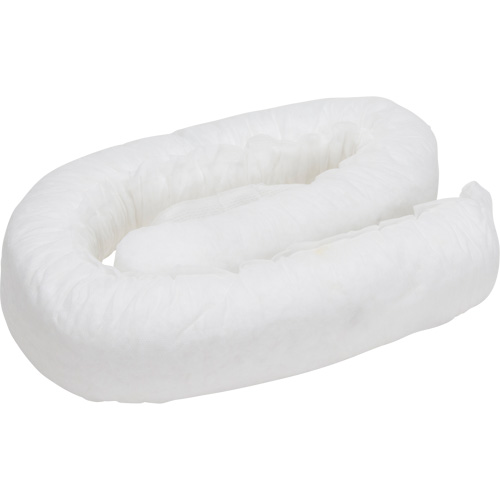 SGT314 Sorbent Socks, Oil Only, 9 gal. Absorbancy, 3" W x 4' L, Pack of 12