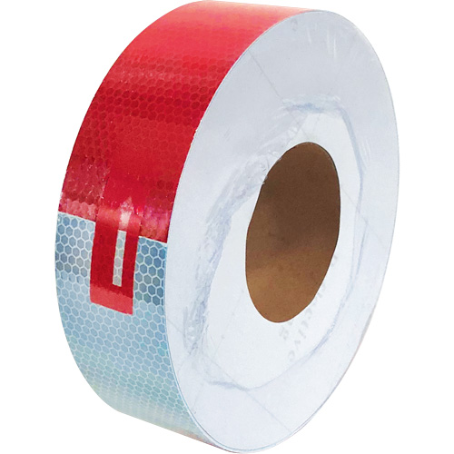 SGU269 Conspicuity Tape, 2" W x 150' L, Red & White